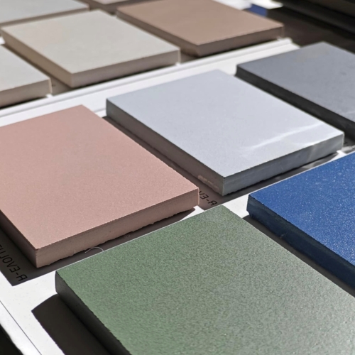 Fliser i forskellige farver